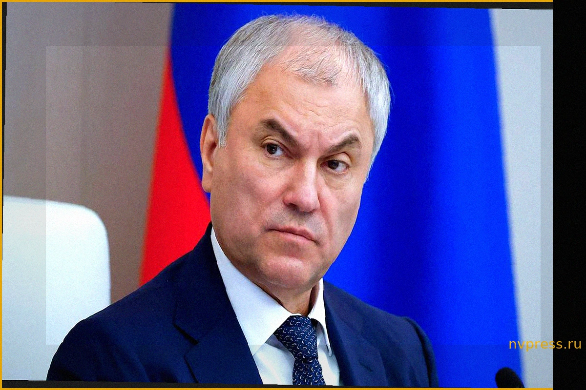 Володин прокомментировал слухи о письме жены актера Назарова в Госдуму о возвращении