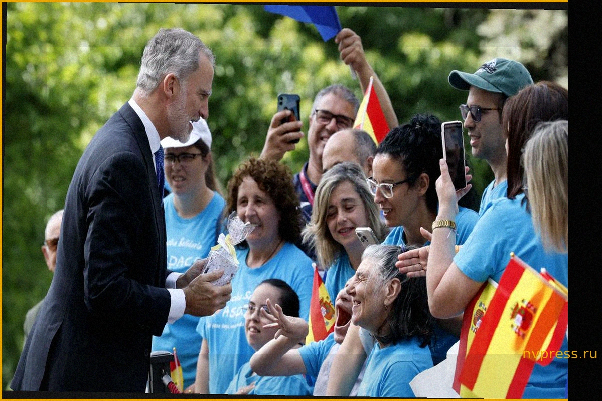 Король Фелипе VI принял участие в объявлении состава сборной Испании на Чемпионат мира