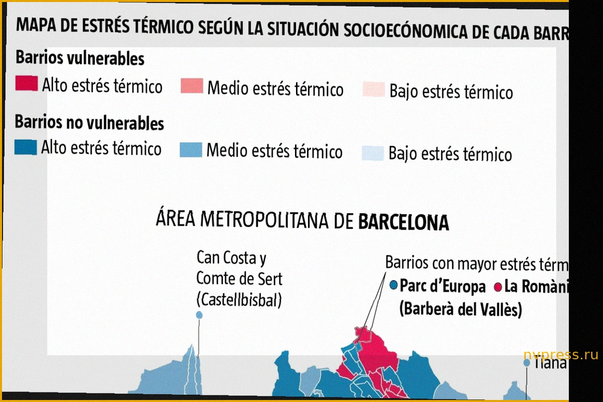 Por qué en los barrios pobres de las grandes ciudades hace más calor que en los ricos
